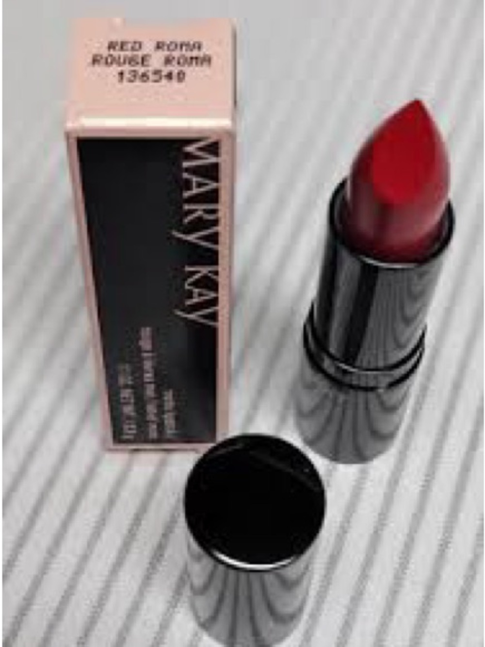 Mary Kay Matte Lipstick Red Roma NIB #136540 Full Size Lot Of 2
